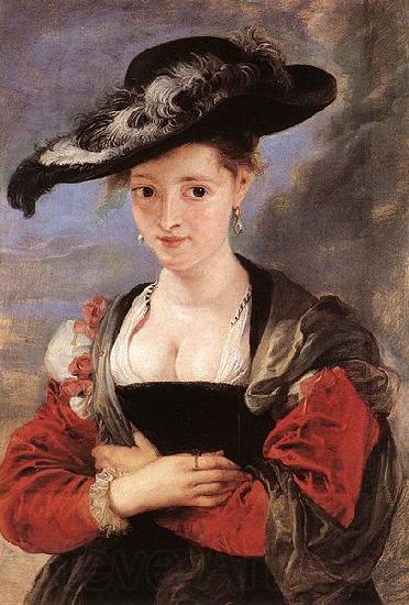 Peter Paul Rubens The Straw Hat Spain oil painting art